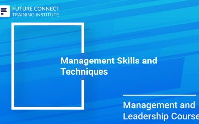 Management Skills and Techniques Training